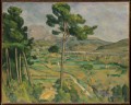 Paisaje con viaducto Montagne Sainte Victoire Paul Cezanne